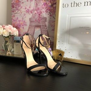 Wild Diva Lounge Adele-94 Black Patent Heels